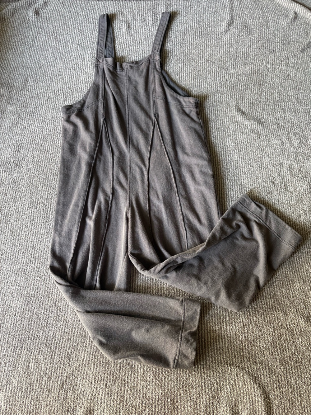 Urban Outfitters Charcoal Sleeveless Pullover Jumpsuit
